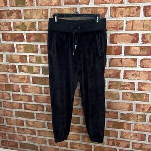 Athleta Black Double Cozy Karma Jogger Pants. Size Small